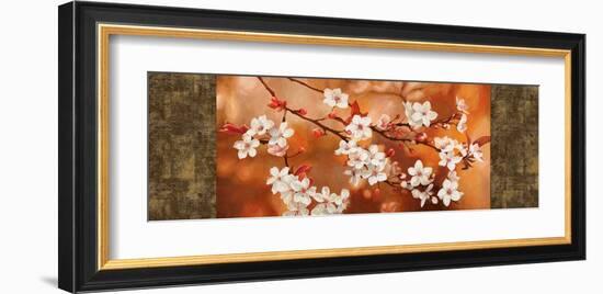 Orange Sakura-Jenny Thomlinson-Framed Giclee Print