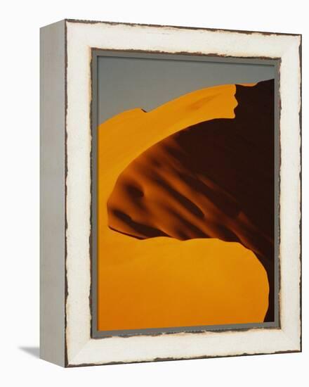 Orange Sand Dune-Michele Westmorland-Framed Premier Image Canvas