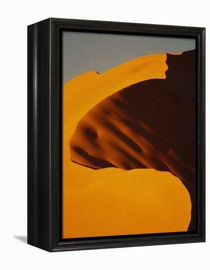 Orange Sand Dune-Michele Westmorland-Framed Premier Image Canvas