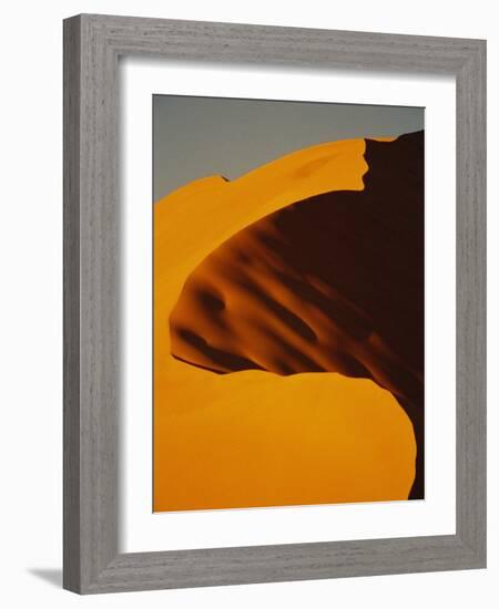 Orange Sand Dune-Michele Westmorland-Framed Photographic Print