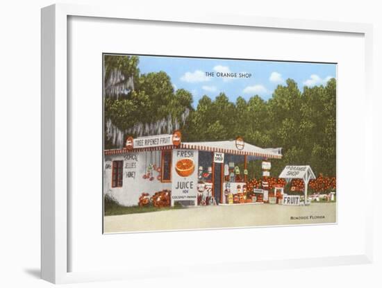 Orange Shop, Florida-null-Framed Art Print