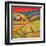 Orange Sky Farm-Blenda Tyvoll-Framed Art Print