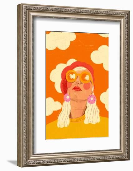 Orange Sky-Gigi Rosado-Framed Photographic Print