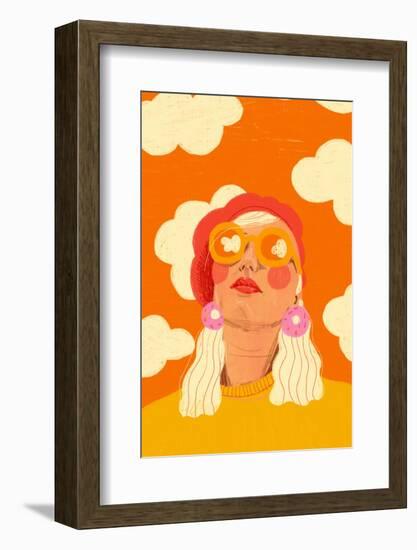 Orange Sky-Gigi Rosado-Framed Photographic Print