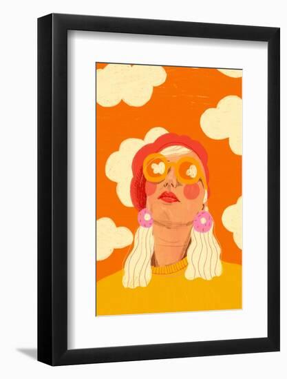 Orange Sky-Gigi Rosado-Framed Photographic Print