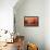 Orange Sky-Carol Strock Wasson-Framed Stretched Canvas displayed on a wall