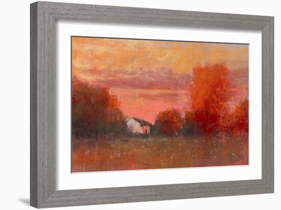 Orange Sky-Carol Strock Wasson-Framed Art Print