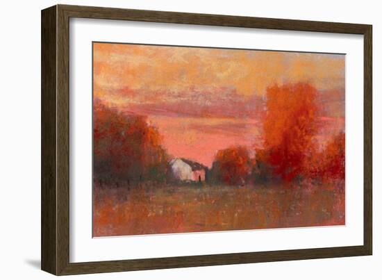 Orange Sky-Carol Strock Wasson-Framed Art Print