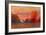 Orange Sky-Carol Strock Wasson-Framed Art Print