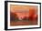 Orange Sky-Carol Strock Wasson-Framed Art Print