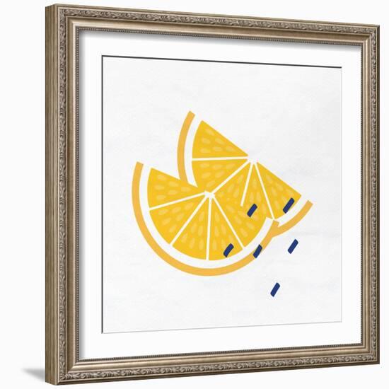 Orange Slice 3-Allen Kimberly-Framed Art Print