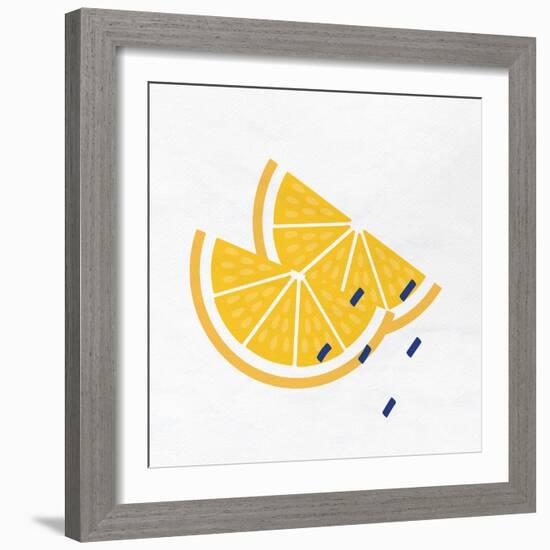 Orange Slice 3-Allen Kimberly-Framed Art Print