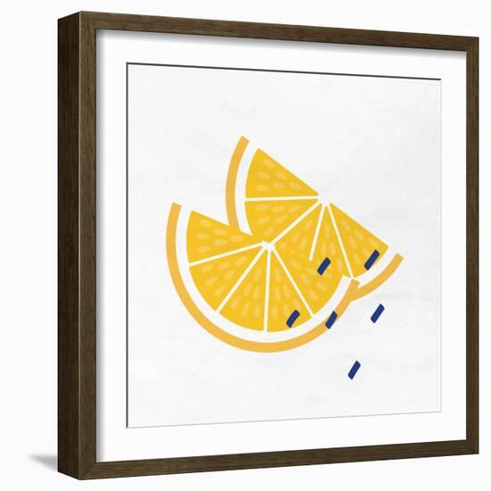 Orange Slice 3-Allen Kimberly-Framed Art Print