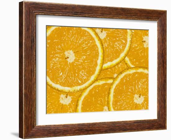 Orange Slices, Filling the Picture-Steven Morris-Framed Photographic Print