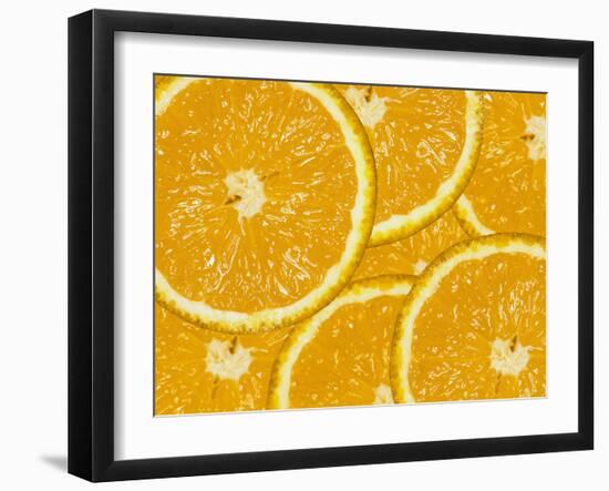 Orange Slices, Filling the Picture-Steven Morris-Framed Photographic Print