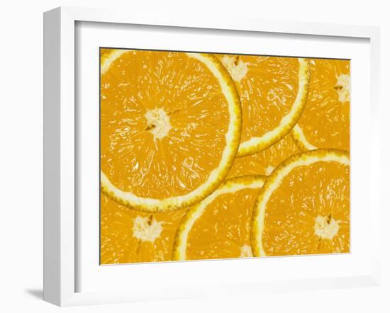 Orange Slices, Filling the Picture-Steven Morris-Framed Photographic Print
