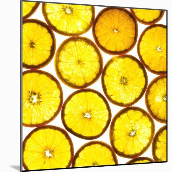 Orange Slices-Mark Sykes-Mounted Premium Photographic Print