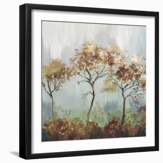 Orange Stillness-Allison Pearce-Framed Art Print