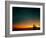 Orange Sunset with Orion, Gemini & Cancer-David Nunuk-Framed Photographic Print