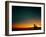 Orange Sunset with Orion, Gemini & Cancer-David Nunuk-Framed Photographic Print