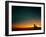 Orange Sunset with Orion, Gemini & Cancer-David Nunuk-Framed Photographic Print