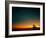 Orange Sunset with Orion, Gemini & Cancer-David Nunuk-Framed Photographic Print