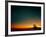 Orange Sunset with Orion, Gemini & Cancer-David Nunuk-Framed Photographic Print