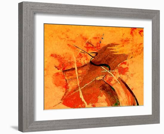 Orange Sword-Ruth Palmer 3-Framed Art Print