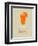 Orange Tequila Shot-NaxArt-Framed Art Print