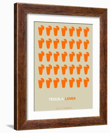 Orange Tequila Shots-NaxArt-Framed Art Print