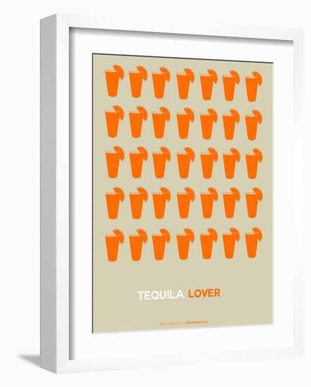 Orange Tequila Shots-NaxArt-Framed Art Print