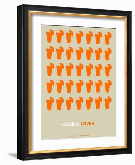 Orange Tequila Shots-NaxArt-Framed Art Print