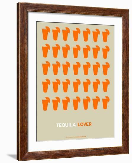 Orange Tequila Shots-NaxArt-Framed Art Print