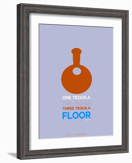 Orange Tequila-NaxArt-Framed Art Print