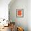 Orange Tide-Jan Weiss-Framed Art Print displayed on a wall