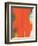 Orange Tide-Jan Weiss-Framed Art Print