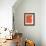 Orange Tide-Jan Weiss-Framed Art Print displayed on a wall