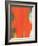 Orange Tide-Jan Weiss-Framed Art Print