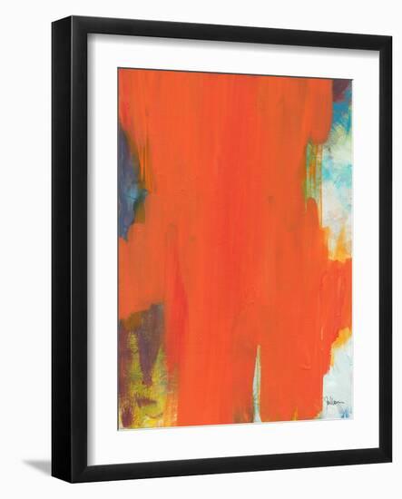 Orange Tide-Jan Weiss-Framed Art Print