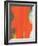 Orange Tide-Jan Weiss-Framed Art Print