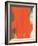 Orange Tide-Jan Weiss-Framed Art Print