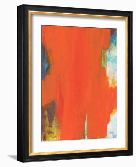 Orange Tide-Jan Weiss-Framed Art Print