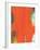 Orange Tide-Jan Weiss-Framed Art Print