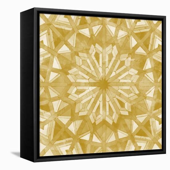 Orange Tile Light 6-Alonza Saunders-Framed Stretched Canvas