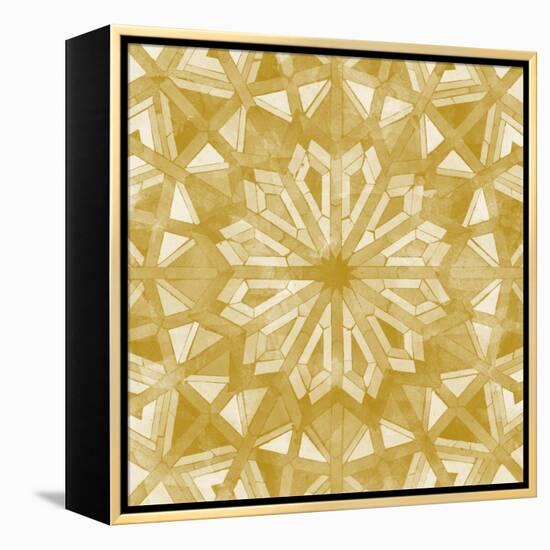 Orange Tile Light 6-Alonza Saunders-Framed Stretched Canvas