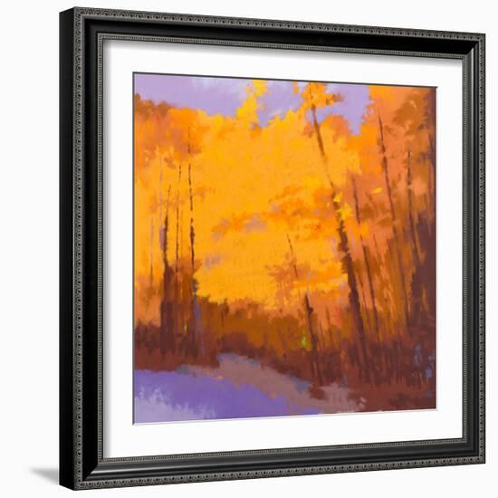 Orange to the Edge-Mike Kelly-Framed Art Print