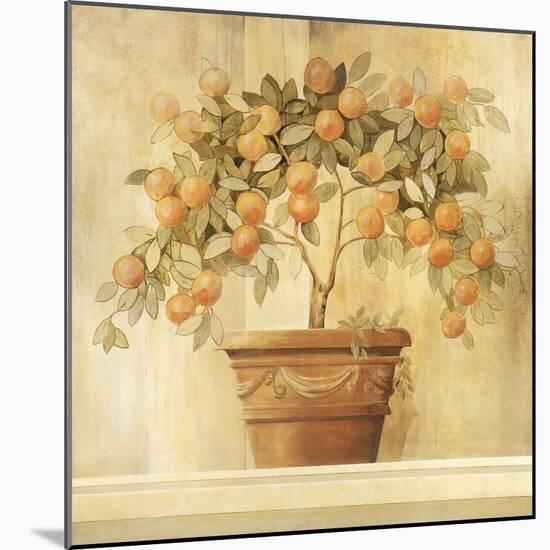 Orange Topiary-Hampton Hall-Mounted Giclee Print