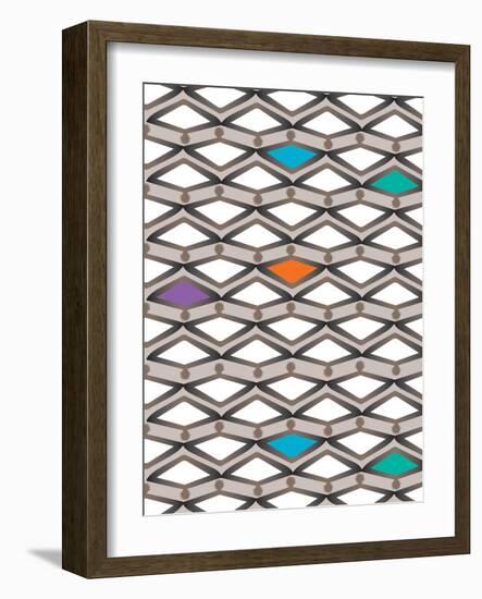 Orange Trap in the Middle-Belen Mena-Framed Giclee Print