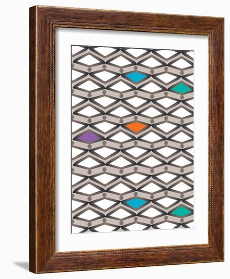 Orange Trap in the Middle-Belen Mena-Framed Giclee Print