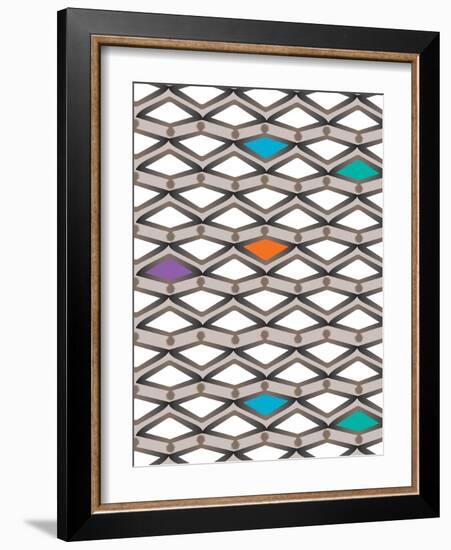 Orange Trap in the Middle-Belen Mena-Framed Giclee Print